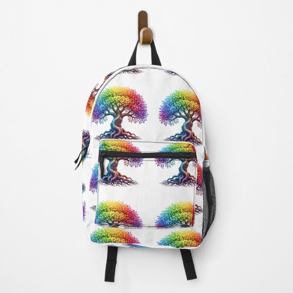 Item preview, Rainbow Tree of Life – Vibrant Colorful Fantasy Nature designed and sold by Awarrie.