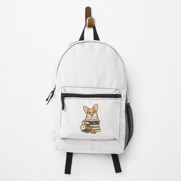 Item preview, Corgi With Glasses Reading Books | Cute Bookworm Dog designed and sold by FBA.