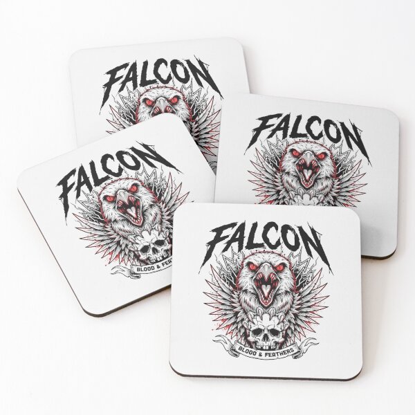 Item preview, Falcon Blood And Feathers Skull Deathcore Graphic designed and sold by Enea Kelo.