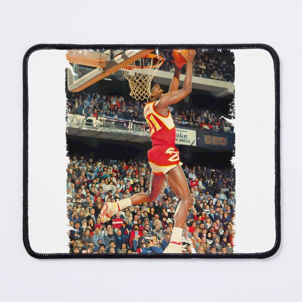 Item preview, Dominique Wilkins Vintage Design Of Basketball designed and sold by Christina Powers.