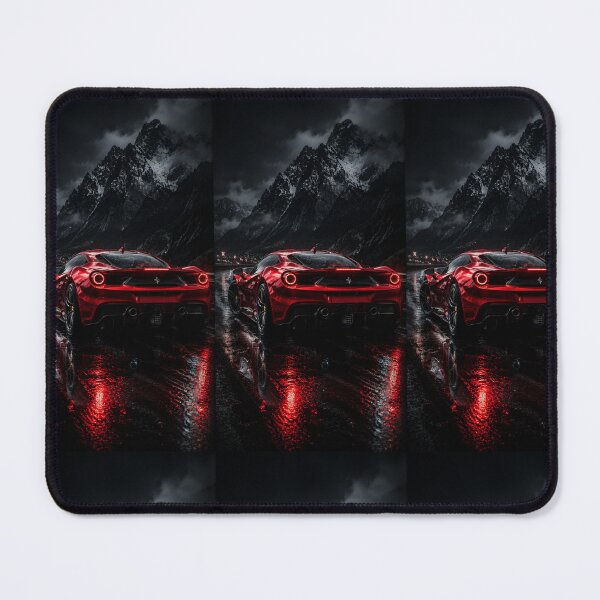 Item preview, Red Supercar Night Drive Phone Case | Dark Mountain Racing Car Aesthetic | Red Automotive Phone Cover designed and sold by Coverify.