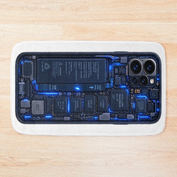Item preview, Smartphone Internal Hardware - Cyber Blue Edition designed and sold by Somchartthai.