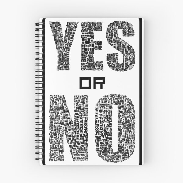 Item preview, Yes or No designed and sold by DEZINOMANIA.