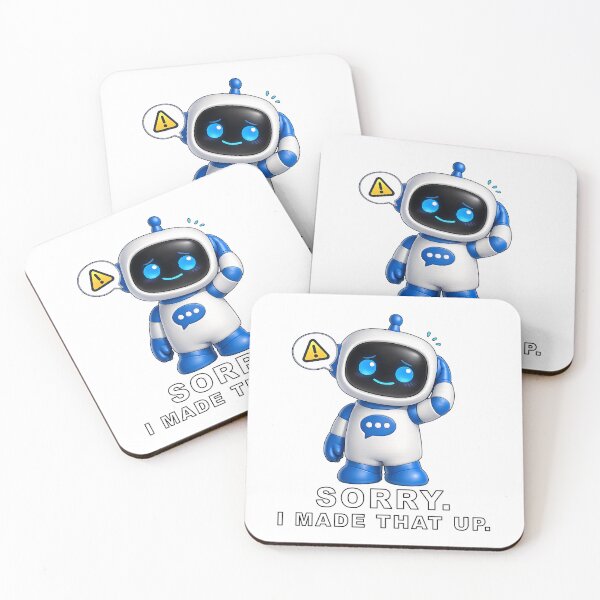 Item preview, Chatty SqueezBot Sorry. I Made That Up. designed and sold by BSCI Designs.