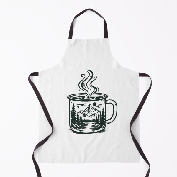 Item preview, Coffee Mug Mountain Illustration | Outdoorsy Coffee Lover designed and sold by FBA.