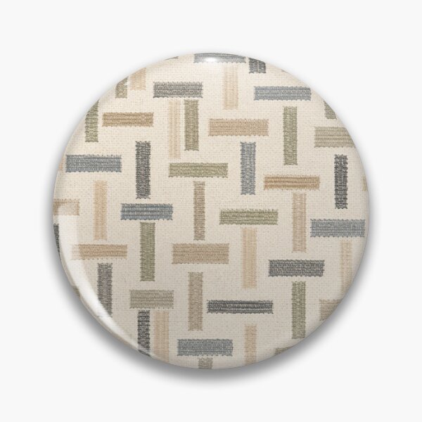 Item preview, Minimalist Textured Embroidery Basketweave Pattern Linen Neutral designed and sold by QCena.
