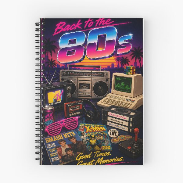 Item preview, Back to The 80's #2 designed and sold by Moviebuff91.