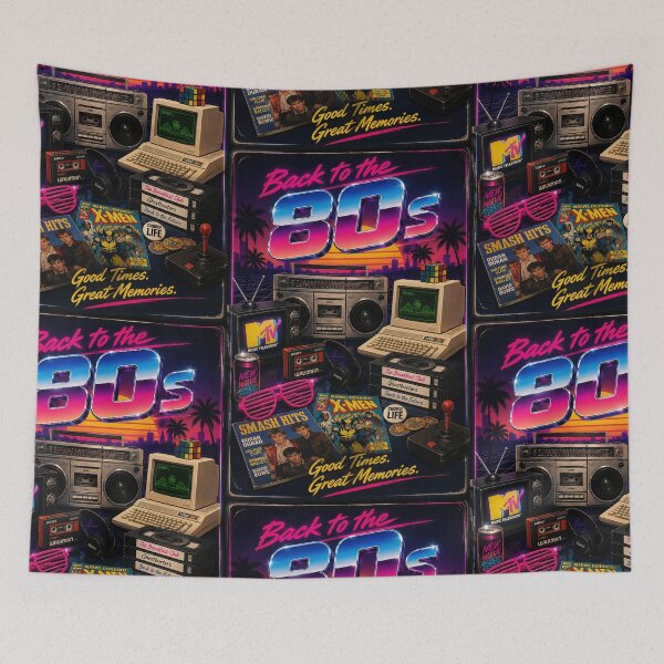 Item preview, Back to The 80's #2 designed and sold by Moviebuff91.