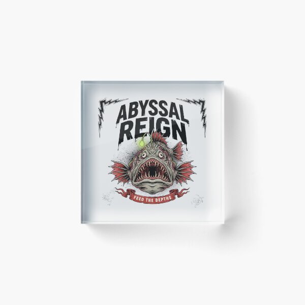 Item preview, Abyssal Reign Anglerfish Deep Sea Monster Graphic designed and sold by Enea Kelo.