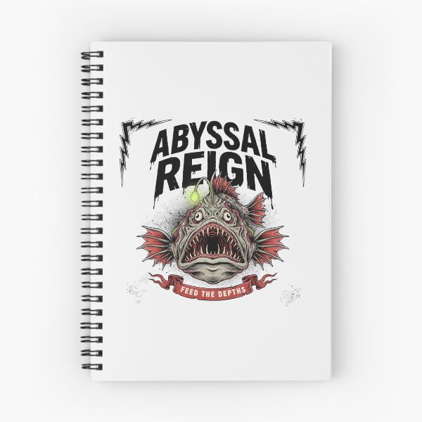 Item preview, Abyssal Reign Anglerfish Deep Sea Monster Graphic designed and sold by Enea Kelo.