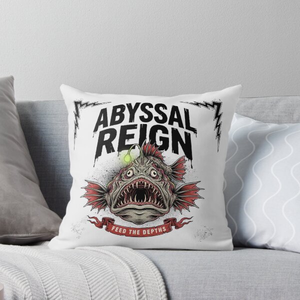 Item preview, Abyssal Reign Anglerfish Deep Sea Monster Graphic designed and sold by Enea Kelo.
