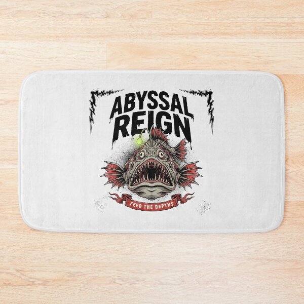 Item preview, Abyssal Reign Anglerfish Deep Sea Monster Graphic designed and sold by Enea Kelo.
