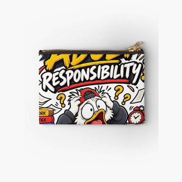 Item preview, Who Gave Me Adult Responsibility? – Funny Adulting Meme Design designed and sold by VasiArtLab.