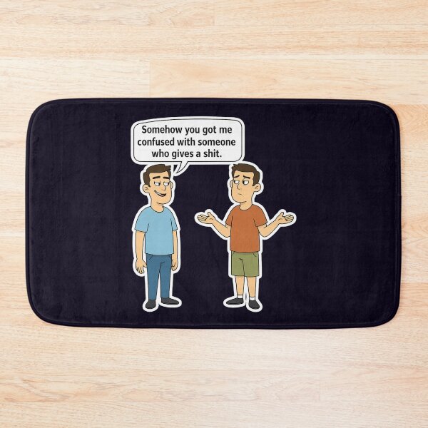 Item preview, SARCASTIC QUOTE FUNNY CARTOON EXPRESSION COMEDY HUMOR designed and sold by PRINTSCHARMINGM.