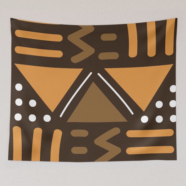 Item preview, Traditional Bogolan Pattern – African Textile Art & Ethnic Design designed and sold by Wolagno.