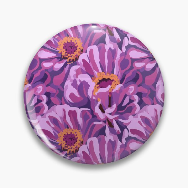 Item preview, Stunning Zinnia  - Birthday Flower Pattern - Anniversary Gifts For Dad designed and sold by RoyalStarsPatts.