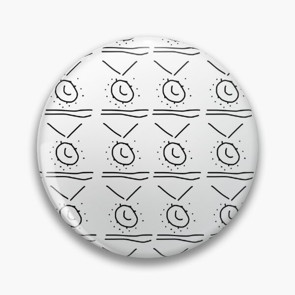Item preview, Minimalist Clock Pattern – Repeating Clock Design designed and sold by StudioAyinla.