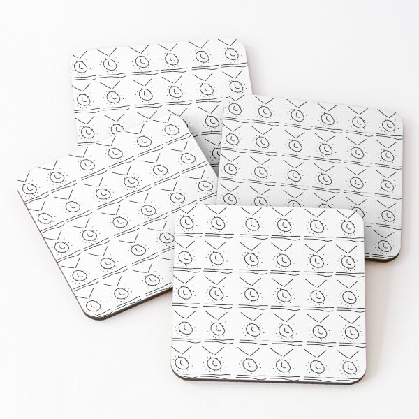Item preview, Minimalist Clock Pattern – Repeating Clock Design designed and sold by StudioAyinla.