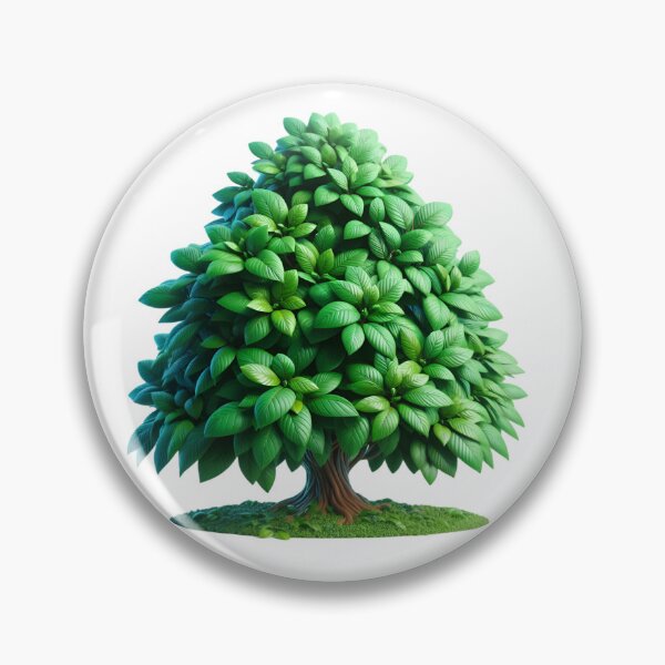 Item preview, Lush Green Tree – Tropical Foliage Botanical Nature Art designed and sold by Awarrie.