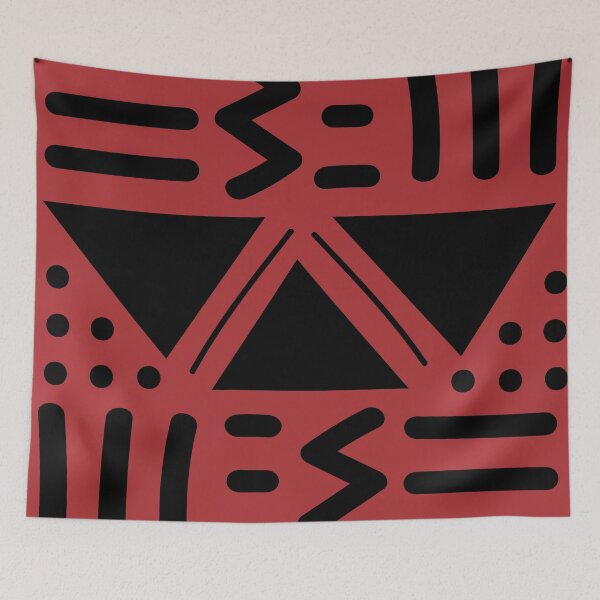 Item preview, Traditional Bogolan Pattern – African Textile Art & Ethnic Design designed and sold by Wolagno.