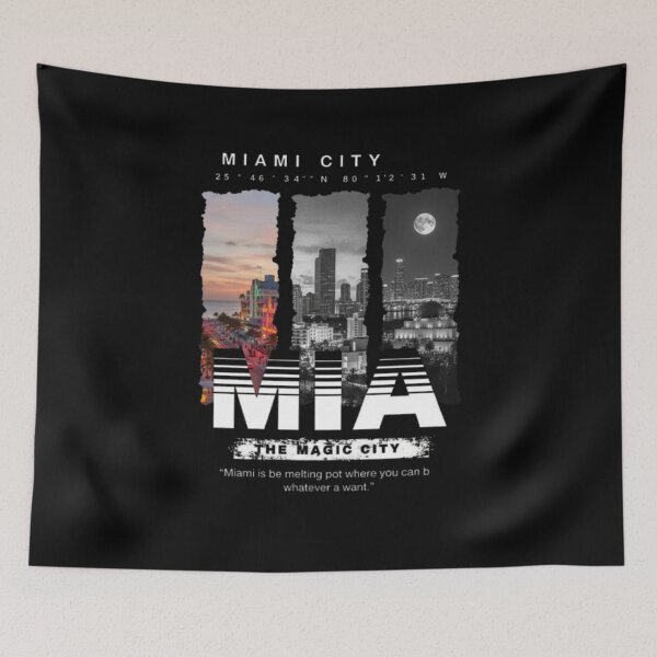 Item preview, Miami The Magic City designed and sold by Aise06.