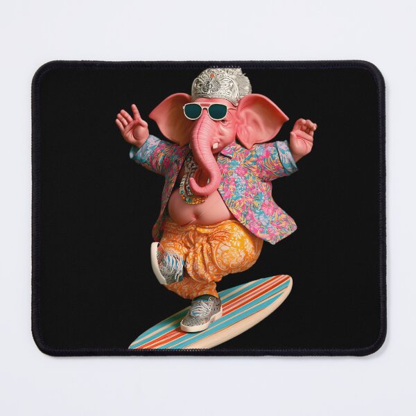 Item preview, Cool Skateboarding Elephant Floral Hawaiian Shirt 3D Pop Art designed and sold by PANNARUK THAILAND.