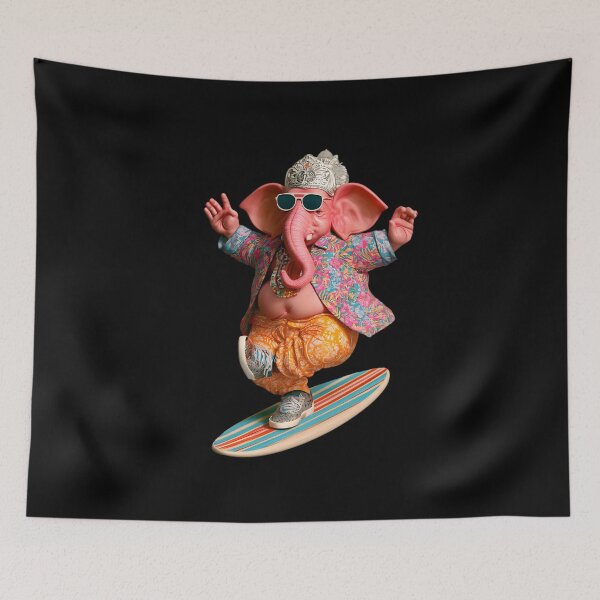 Item preview, Cool Skateboarding Elephant Floral Hawaiian Shirt 3D Pop Art designed and sold by PANNARUK THAILAND.