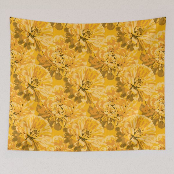 Item preview, Exotic Zinnia Floral - Flower Floral Pattern - Anniversary Gifts For Her designed and sold by RoyalStarsPatts.