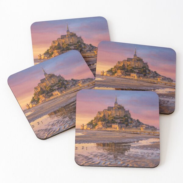 Item preview, Mont Saint-Michel at Low Tide designed and sold by RedPeaStudio.