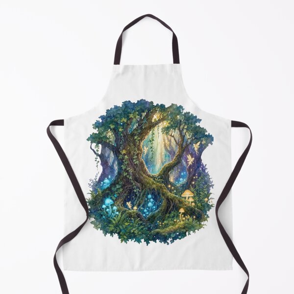 Item preview, fantasy forest tree art designed and sold by introvertarts.