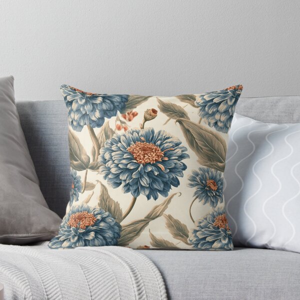 Item preview, Colorful Zinnia  - Retro Flower Floral - Anniversary Gifts For Him designed and sold by RoyalStarsPatts.