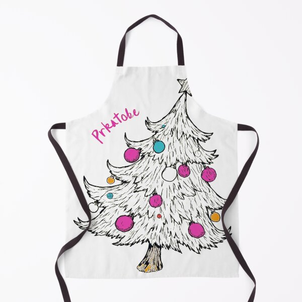 Item preview, Whimsical Tilted Christmas Tree Doodle designed and sold by icm4639.