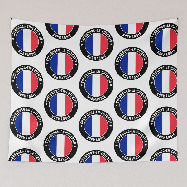 Item preview, Cherbourg-En-Cotentin Normandie France Flag designed and sold by riggins-ricarda.