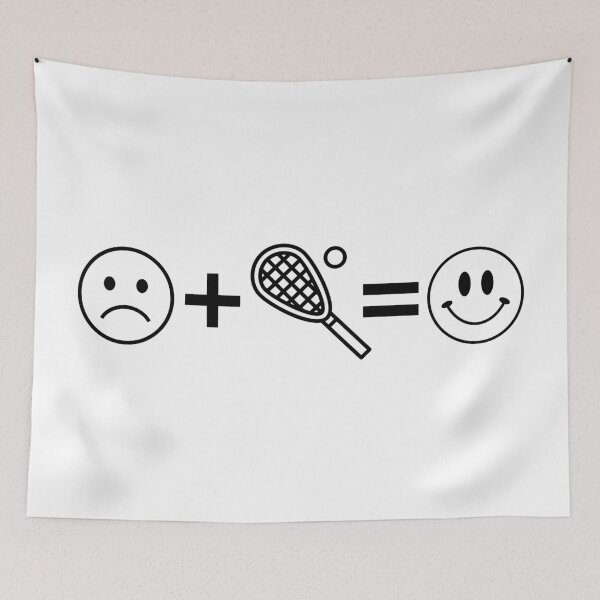 Item preview, Squash Is My Therapy - Sad Plus Squash Racket Equals Happy designed and sold by Vision Crafted.