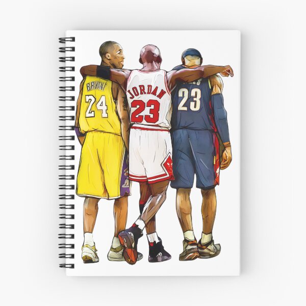 Item preview, Legends United: Kobe, Jordan, Lebron Art designed and sold by Christina Powers.