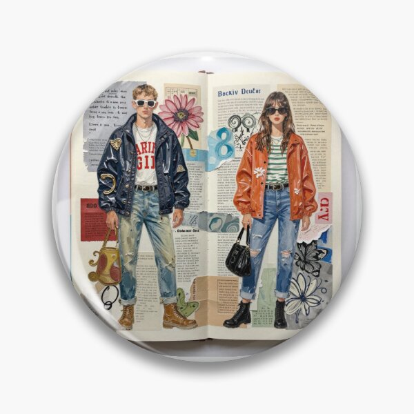 Item preview, Retro Fashion Editorial – Outdoor Style Glow designed and sold by FotoworldEdel.