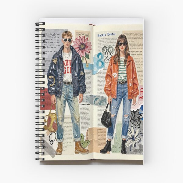 Item preview, Retro Fashion Editorial – Outdoor Style Glow designed and sold by FotoworldEdel.