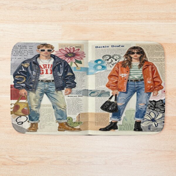Item preview, Retro Fashion Editorial – Outdoor Style Glow designed and sold by FotoworldEdel.