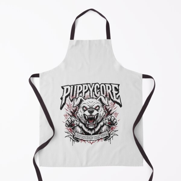 Item preview, Puppycore Bite The Hand That Feeds Occult Dog Graphic designed and sold by Enea Kelo.