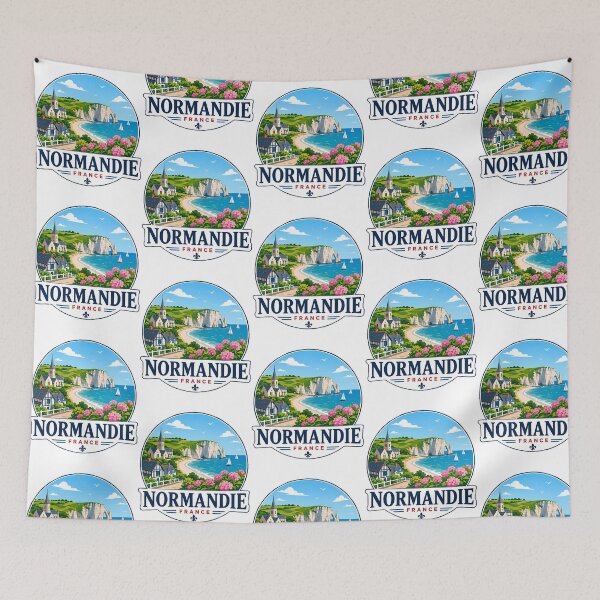 Item preview, Normandie France - Coastal Cliffs designed and sold by braden-galina.
