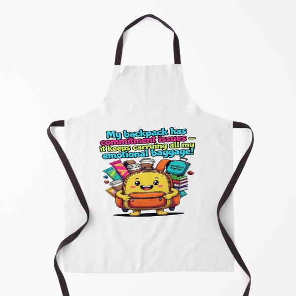 Item preview, My Backpack Has Commitment Issues | Funny Travel Backpack T-Shirt | Emotional Baggage, Traveler & Wanderlust Humor Gift designed and sold by Sushikidsntoddlers.