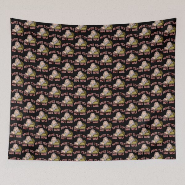 Item preview, Scribble Make Tea Not War designed and sold by Izaa-aart.