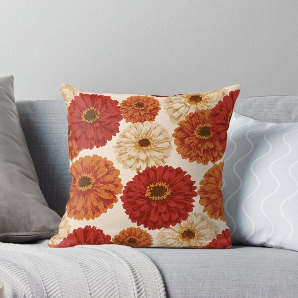 Item preview, Trendy Zinnia Flower  - Retro Flower Floral - Anniversary Gifts For Husband designed and sold by RoyalStarsPatts.