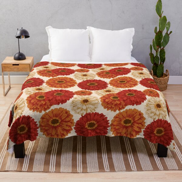 Item preview, Trendy Zinnia Flower - Retro Flower Floral - Anniversary Gifts For Husband designed and sold by RoyalStarsPatts.