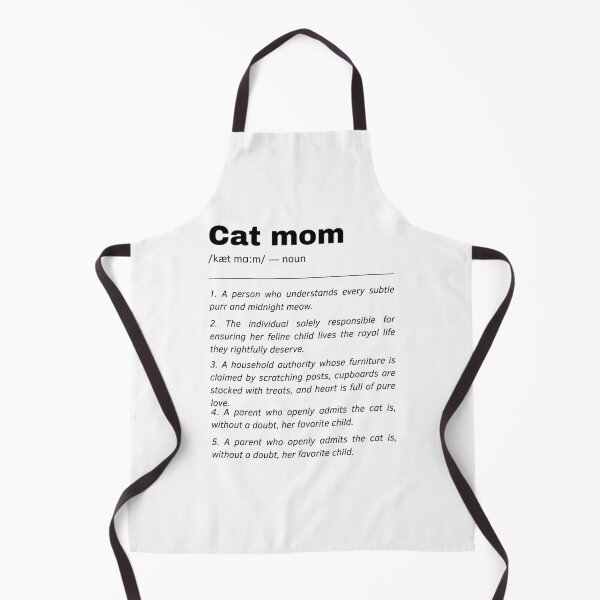 Item preview,  Cat Mom Dictionary Definition Quote designed and sold by Laysa Kaline.