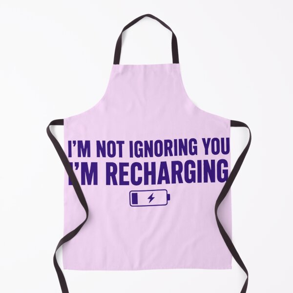 Item preview, JUST RECHARGING | Funny Introvert Minimal Typography Design designed and sold by AAstore0013.