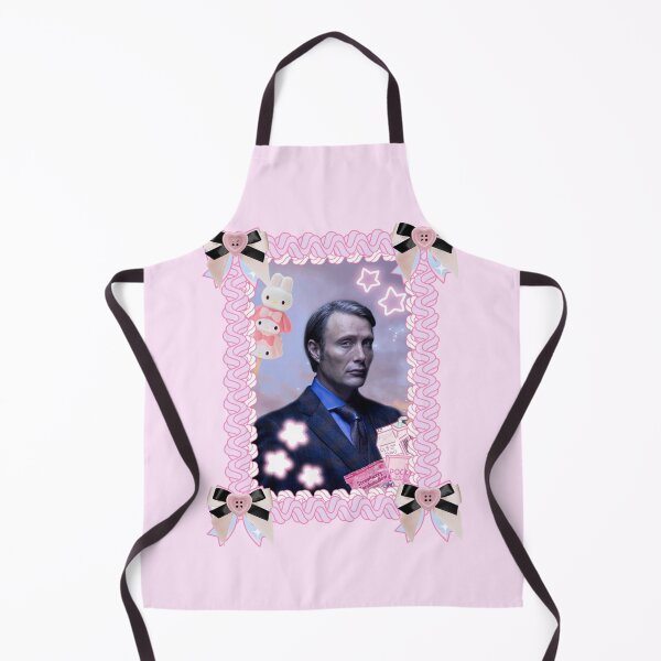 Item preview, Hannibal Lecter Pink Cutecore Frame designed and sold by PopBubbleShop.