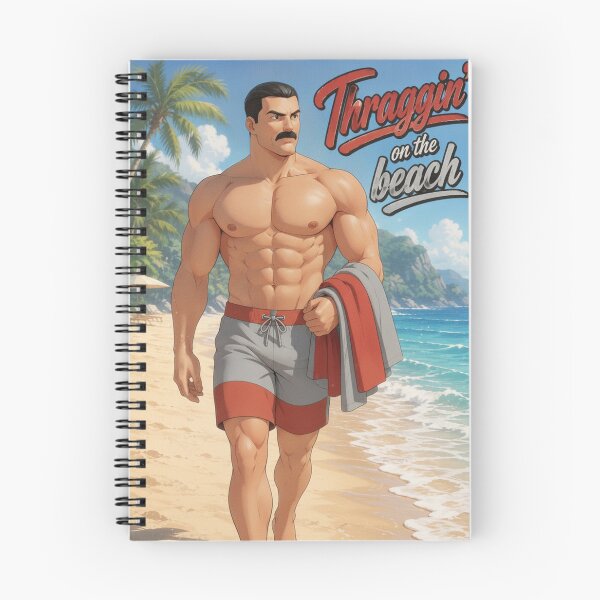 Item preview, Thraggin' on the Beach designed and sold by Villain Vault.
