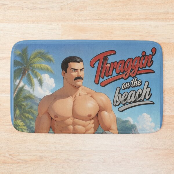 Item preview, Thraggin' on the Beach designed and sold by Villain Vault.