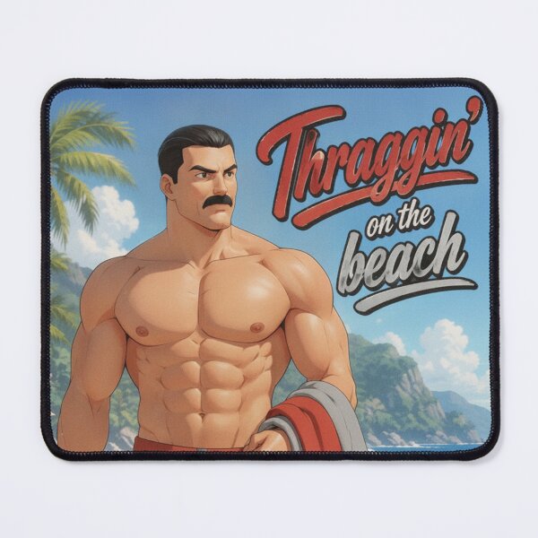 Item preview, Thraggin' on the Beach designed and sold by Villain Vault.
